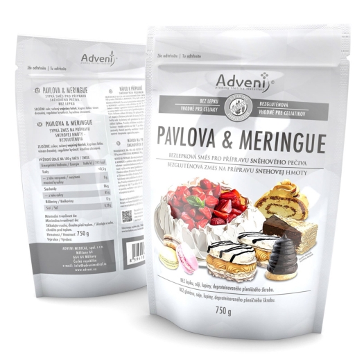 Bezlepková zmes Pavlova & meringue
