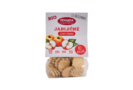Bezlepkové Pohanková - jablčnej sušienky BIO