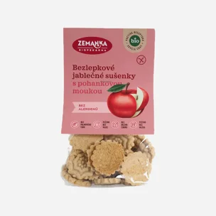 Bezlepkové Pohanková - jablčnej sušienky BIO