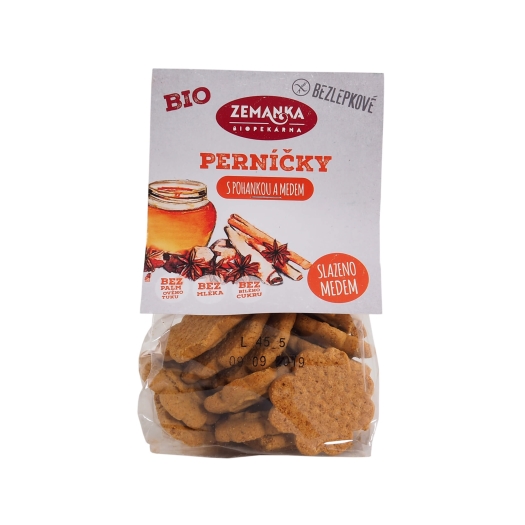 Bezlepkové pohánkové perníčky BIO