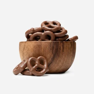 Bezlepkové praclíky v mliečnej čokoláde