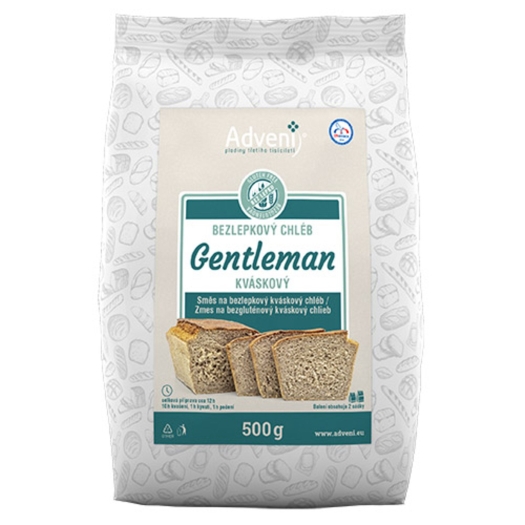 Bezlepkový chlieb Gentleman kváskový
