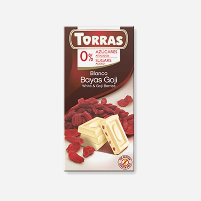 Biela čokoláda s goji