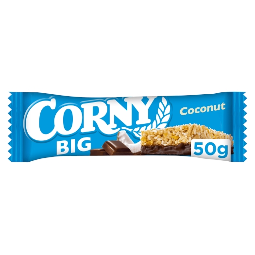 Big cereálna tyčinka kokos v mliečnej čokoláde
