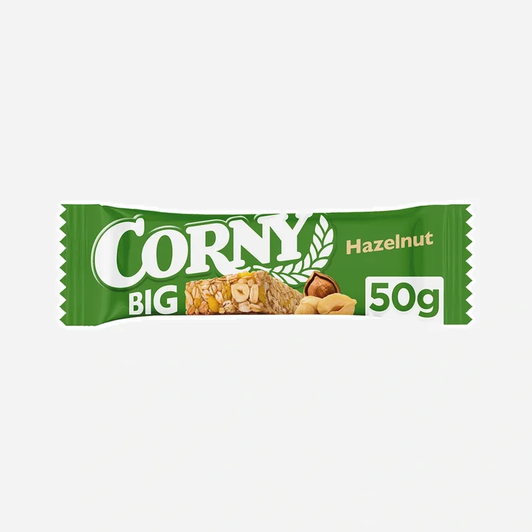 Big cereálna tyčinka lieskový oriešok