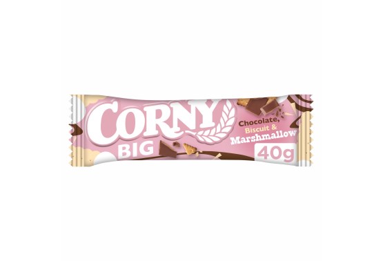 Big cereálna tyčinka s marshmallow v mliečnej čokoláde