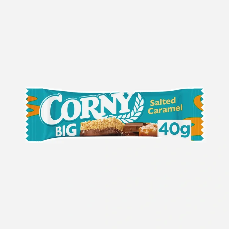 Big cereálna tyčinka slaný karamel