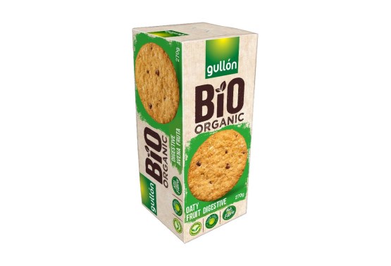 BIO Digestive sušienky s ovsom a ovocím