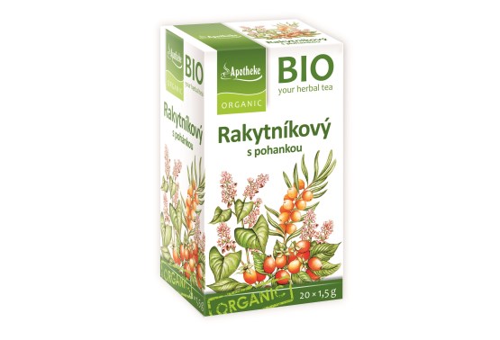BIO Rakytníkový čaj s pohánkou 20 x 1,5 g
