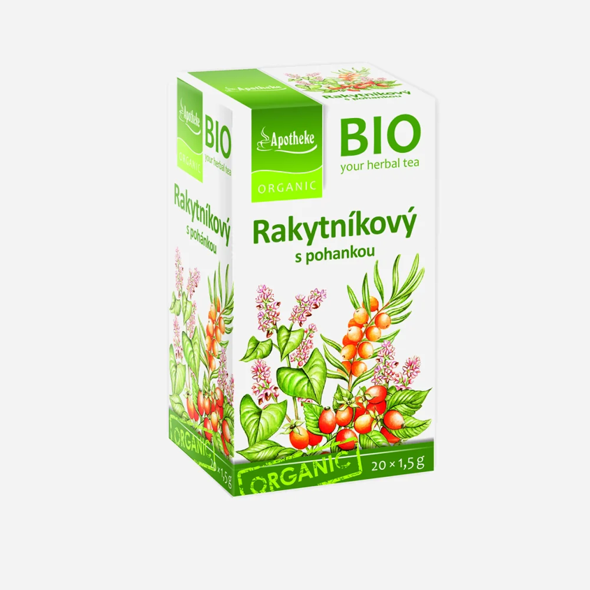 BIO Rakytníkový čaj s pohánkou 20 x 1,5 g