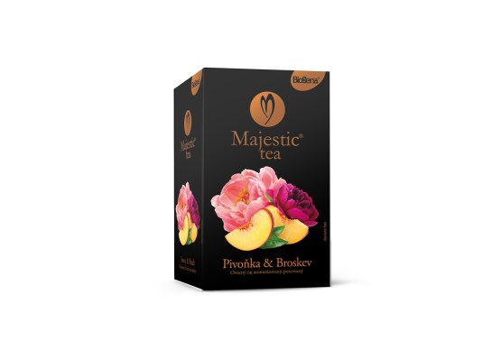 Biogéna Majestic Tea pivonka a broskyňa