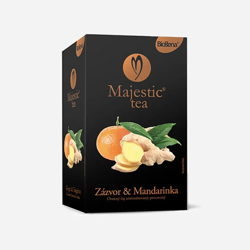 Biogéna Majestic Tea zázvor a mandarínka