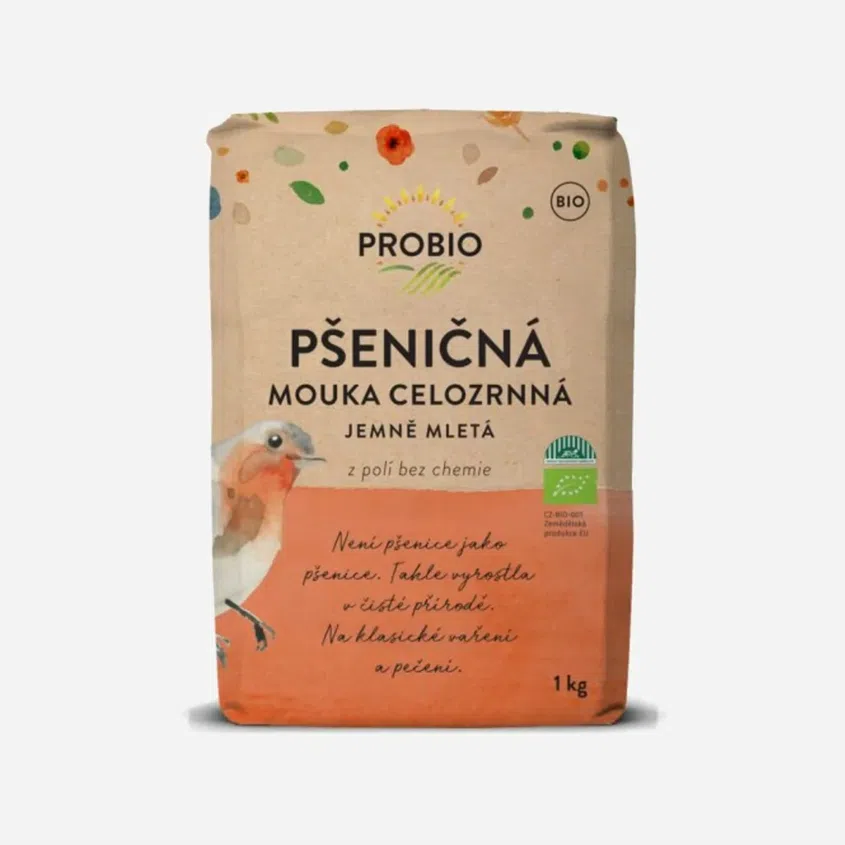 Bioharmonie Celozrnná múka pšeničná (jemne mletá)