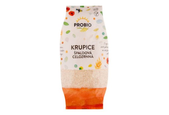 Bioharmonie Krupica špaldová celozrnná