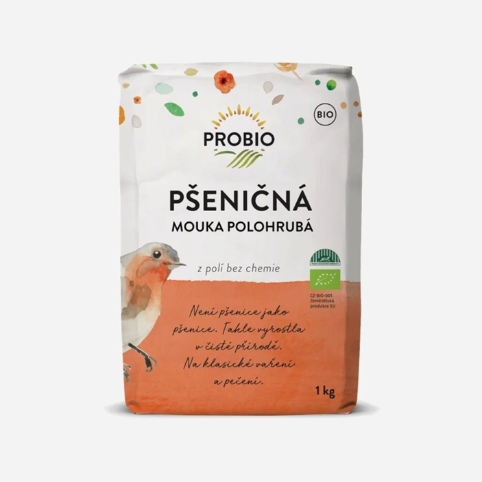 Bioharmonie Pšeničná múka biela polohrubá 1000g