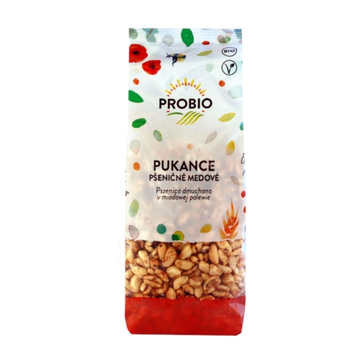 Bioharmonie Pšeničné pukance medové BIO