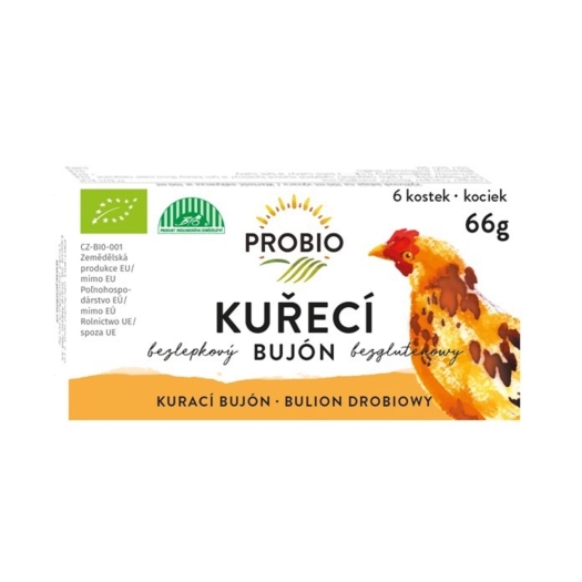 Biolinie Bujón kuracie BIO kocky 6x0.5 L