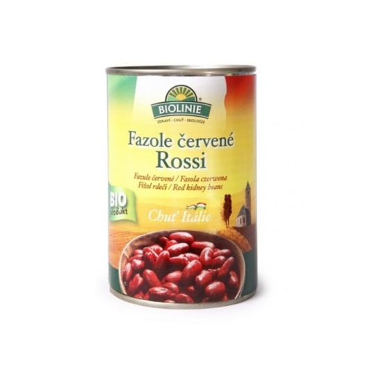 Biolinie Fazuľe červené Rossi BIO