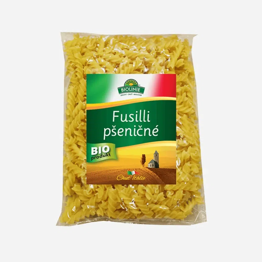 Biolinie Fusilli pšeničné BIO