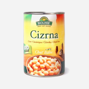 Biolinie Konzerva cícer BIO