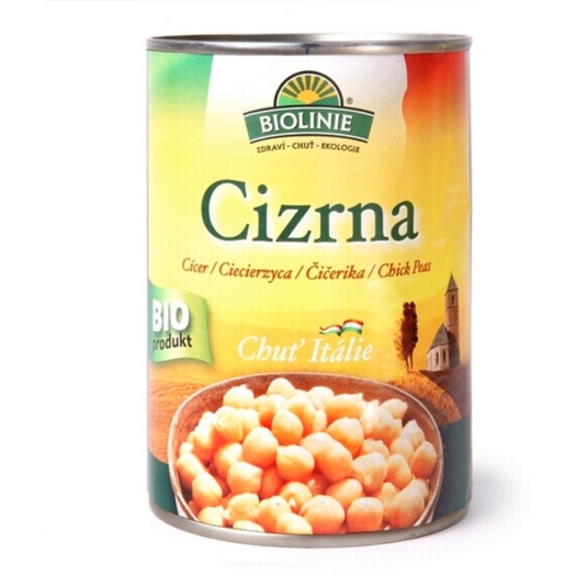 Biolinie Konzerva cícer BIO