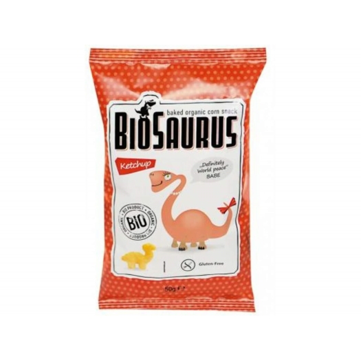 Biosaurus Kukuričné chrumky Kečup