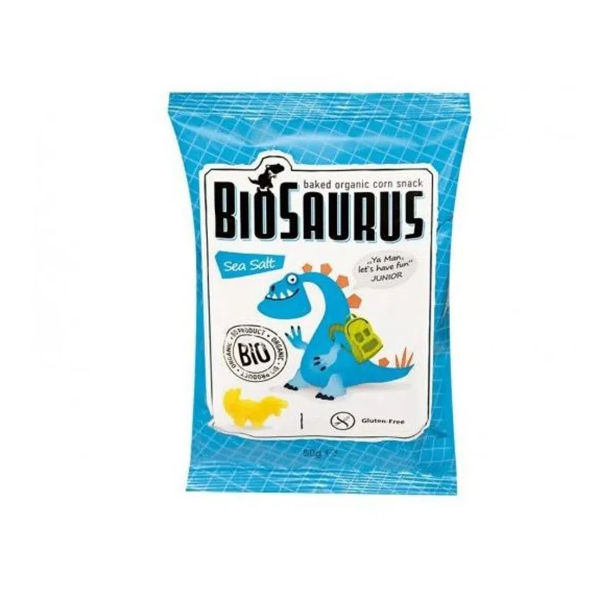 Biosaurus Kukuričné chrumky morská soľ