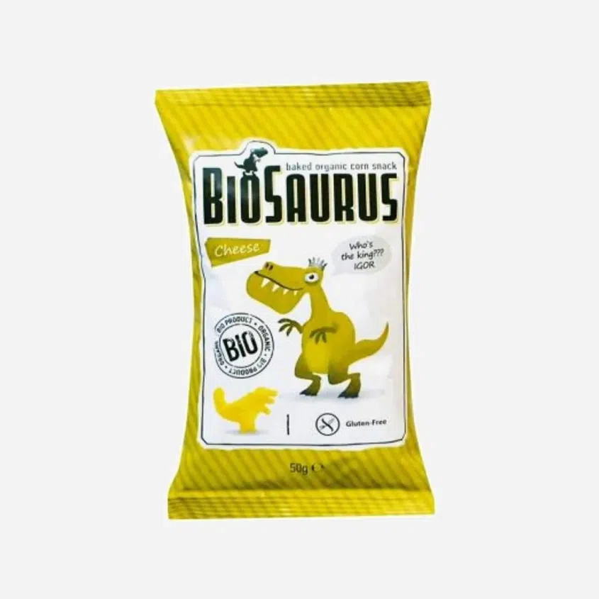 Biosaurus Kukuričné chrumky so syrom