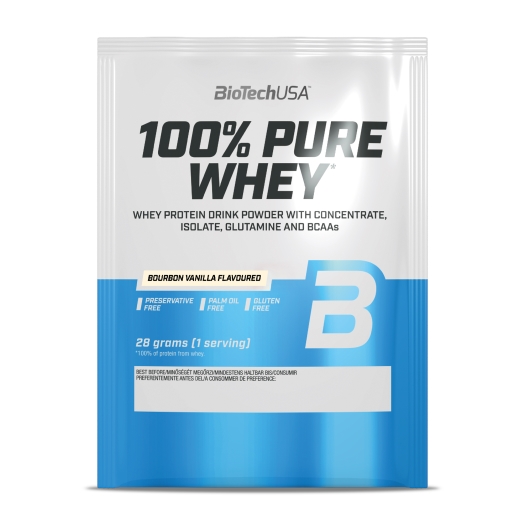 Biotech USA 100% Pure Whey Bourbon vanilla 28g
