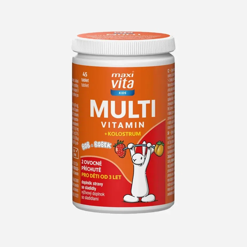 Bob a Bobek Multivitamín + kolostrum 45 tablet