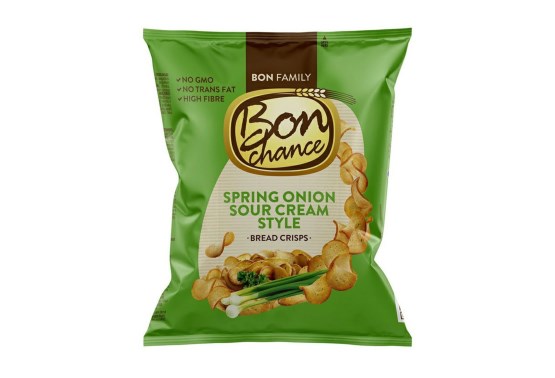Bon Chance Chlebové chipsy s jarnou cibuľkou a kyslou smotanou