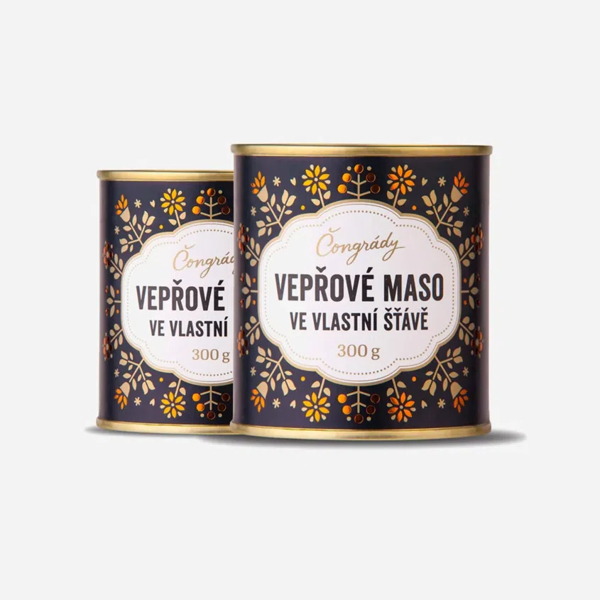 Bravčové mäso vo vlastnej šťave