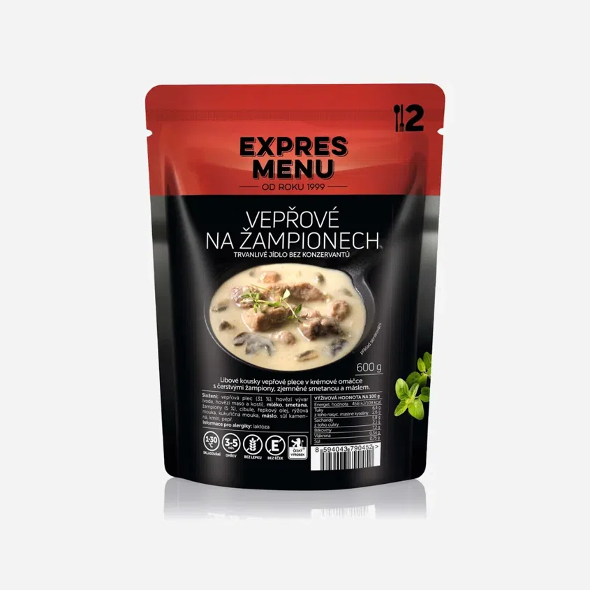 Bravčové na šampiňónoch