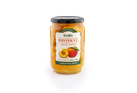 Broskyne polené lúpané