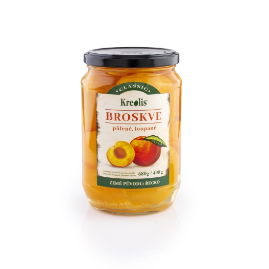 Broskyne polené lúpané