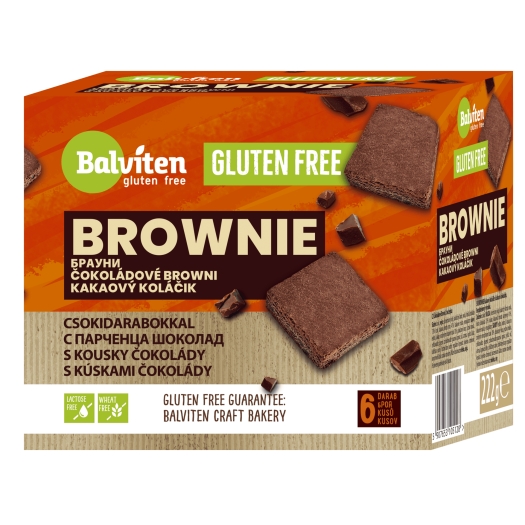 Brownie bez lepku krabička