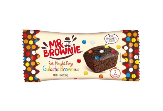 Brownies kakaové s belgickou čokoládou a farebnými čokoládovými šošovkami
