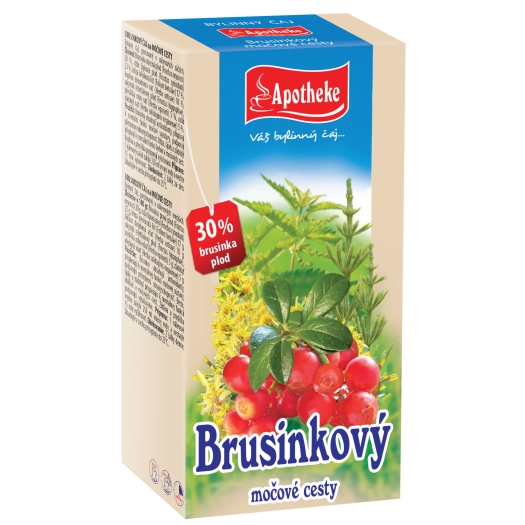 Brusnicový čaj 20 sáčkov