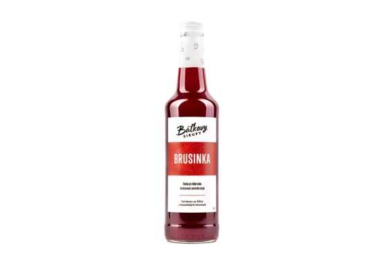 Brusnicový sirup