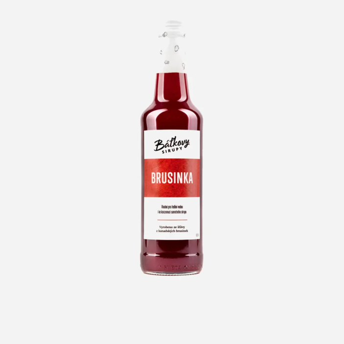 Brusnicový sirup