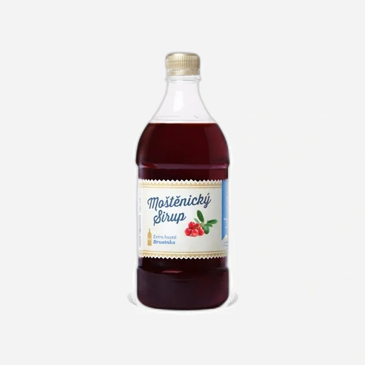 Brusnicový sirup