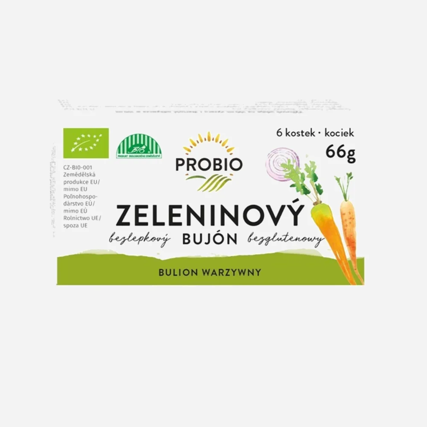 Bujón zeleninový BIO kocky