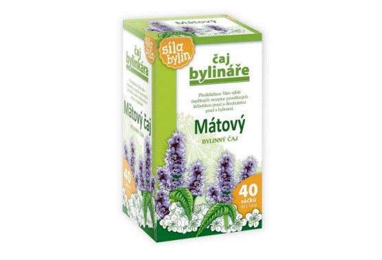 Bylinář mätový čaj 40 sáčkov