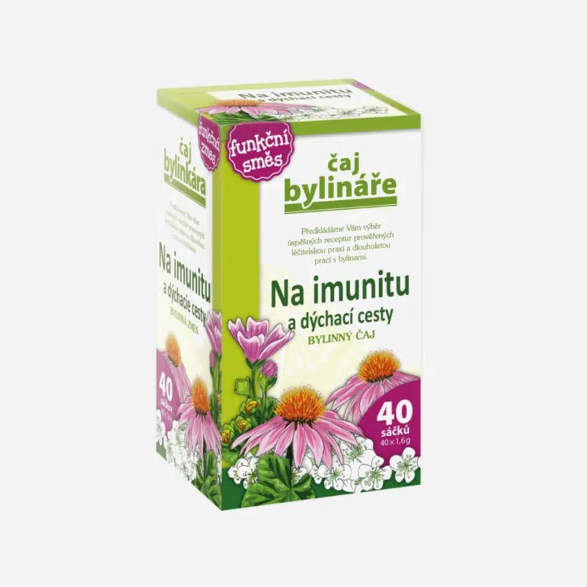 Bylinář Na imunitu a dýchacie cesty 40 x 1,6 g
