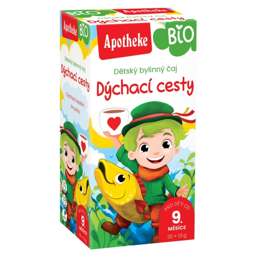Bylinkár Detský čaj dýchacie cesty BIO 20 sáčkov
