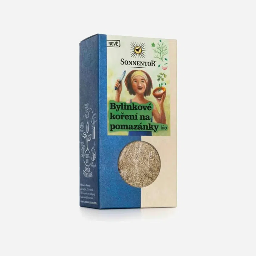 Bylinkové korenie na nátierky BIO