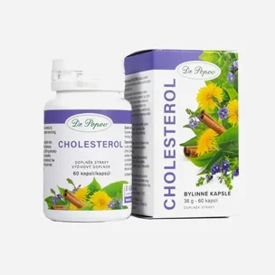 Bylinné kapsule Cholesterol