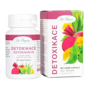 Bylinné kapsule Detoxikácia