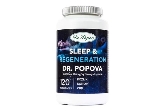 Bylinné kapsule Sleep and Regeneration 120 tabliet