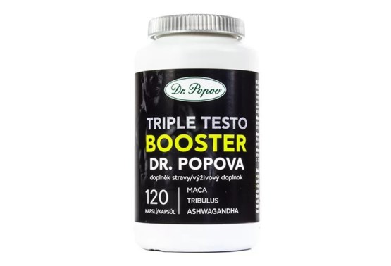 Bylinné kapsule Šport Triple Testo Booster 120 tabliet